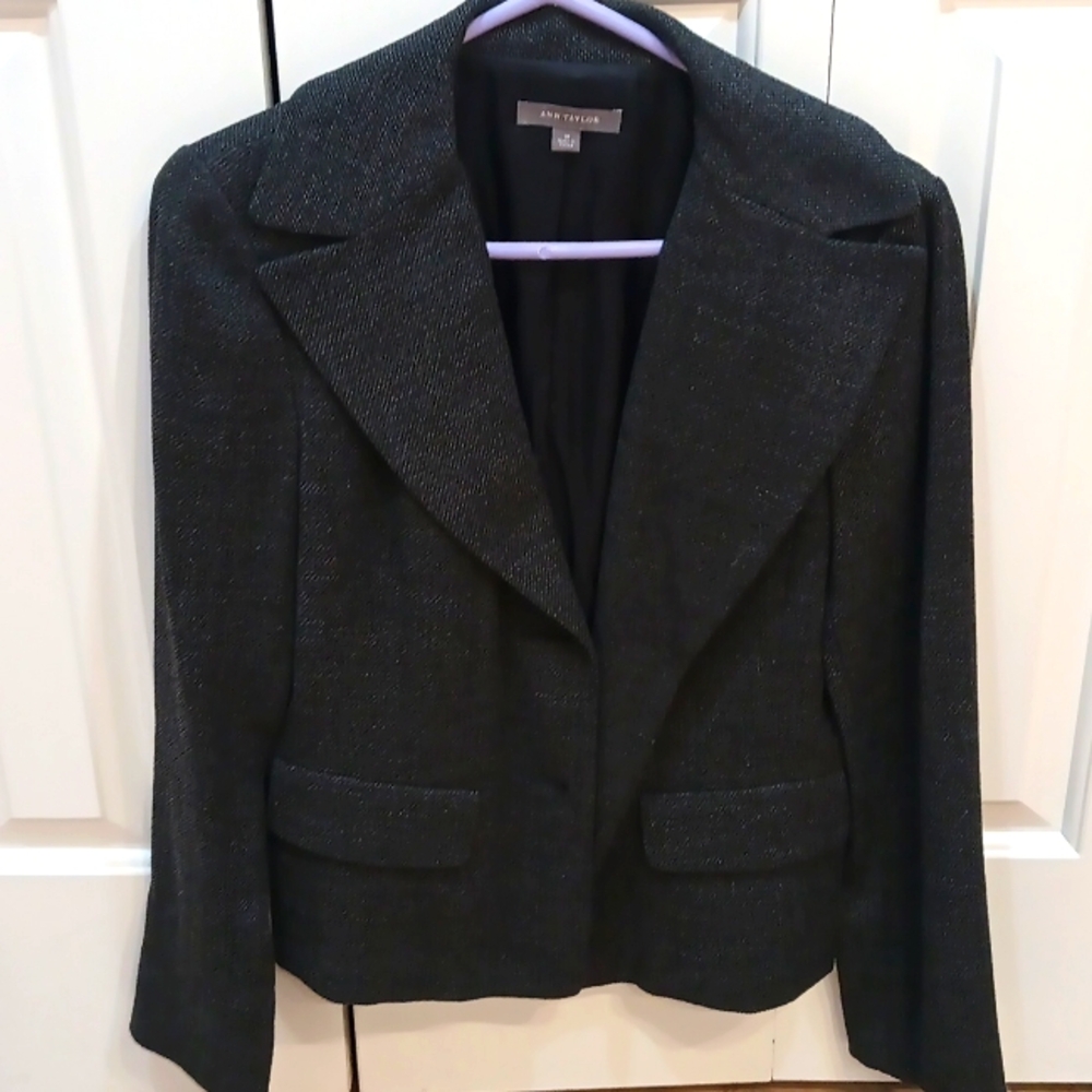 Ann Taylor Jacket size 10 dark gray